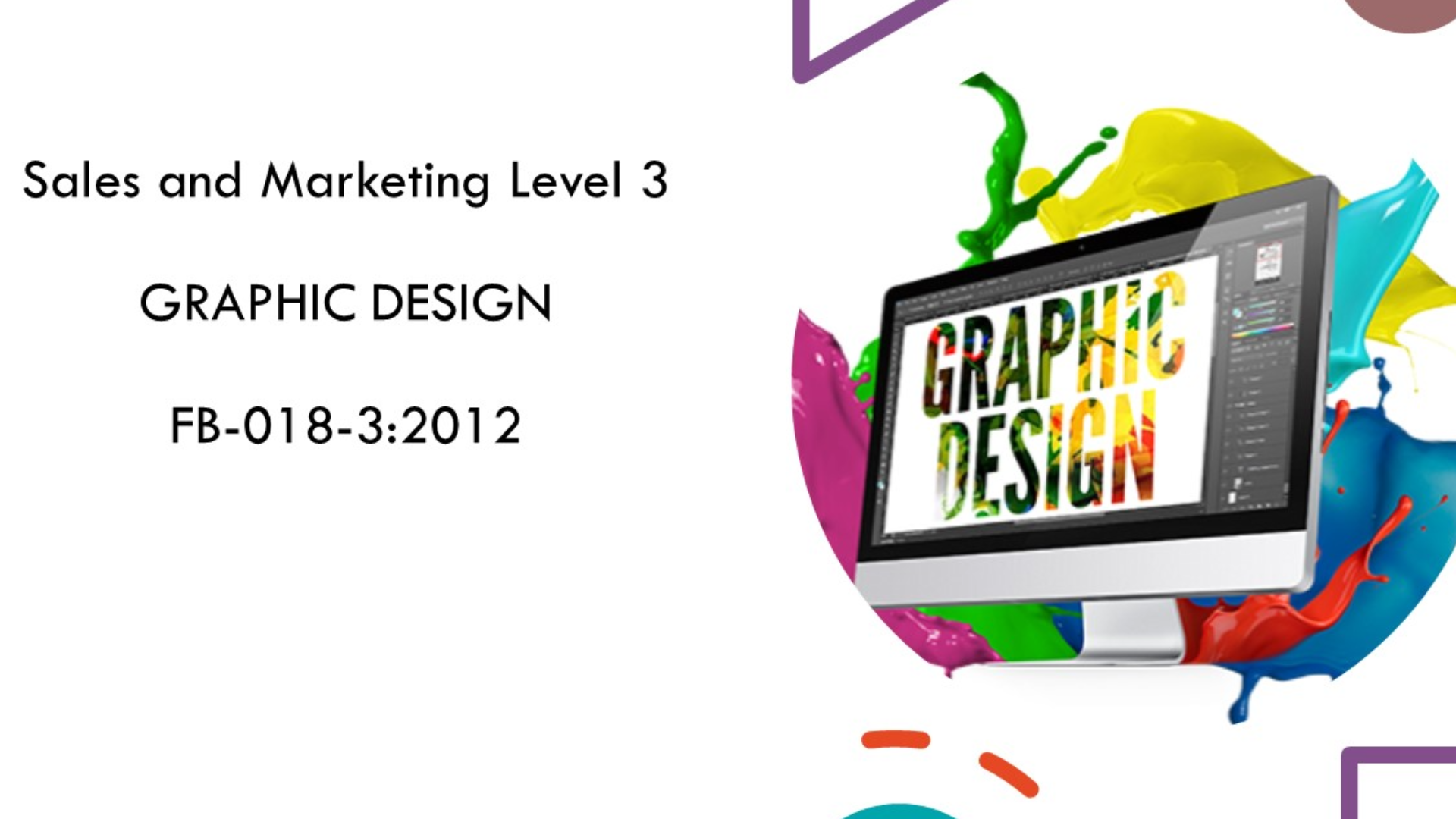 Sales and Marketing Level 3 (GRAPHIC DESIGN)